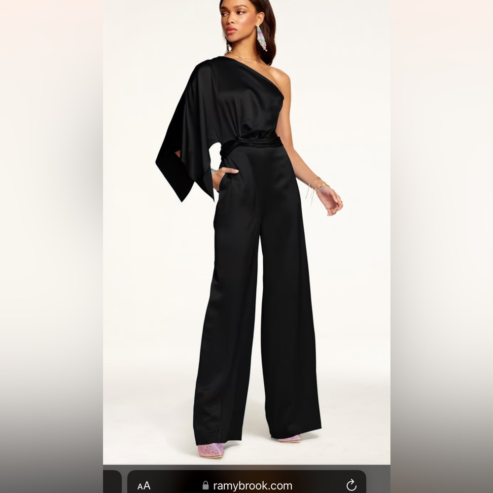 💖 Ramy brook simone jumpsuit hot pink NEW! Size 6!